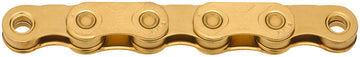 KMC XSL Flat Waxed Chain - 12/13-Speed 126 Links Compatible SRAM T-Type AXS Systems Ti Gold