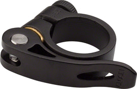 Zoom Alloy Seatpost Clamp - 28.6mm QR Black