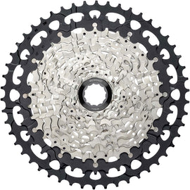 microSHIFT Advent MX G-Series Cassette - 11-Speed 11-50t Aluminum Spider Silver/BLK For HG Driver