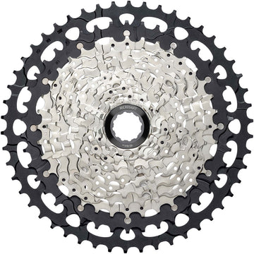 microSHIFT Advent MX G-Series Cassette - 11-Speed 11-50t Aluminum Spider Silver/BLK For HG Driver