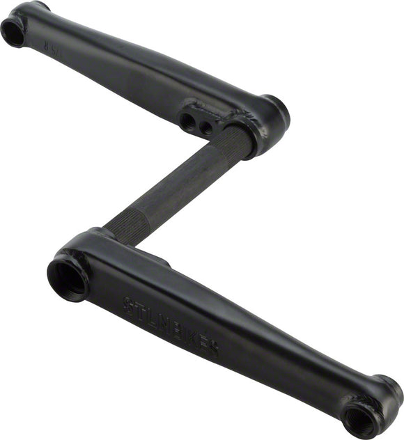 Stolen Talon V2 3-Piece Crankset - 170mm Matte Black