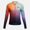 Women's Attack Long Sleeve Jersey - Melon Air Dye / XS