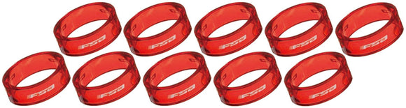 FSA Poly Headset Spacer 1-1/8" x 10mm 10pcs