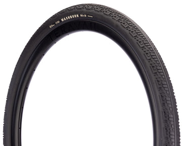 Teravail Washburn Tire - 700 x 50 Tubeless Folding BLK Durable Fast Compound