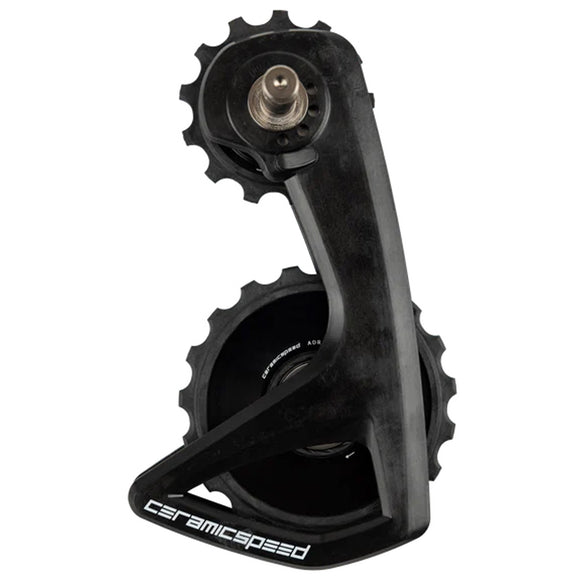 CeramicSpeed OSPW RS Alpha Pulley Wheel System Shimano 105 7150 - ALPHA Aluminum Pulley Carbon Cage BLK
