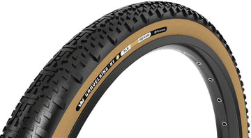 Panaracer GravelKing X1 R Tire - 700 x 50 Tubeless Folding Black/Amber