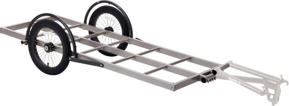 Surly Bill Trailer: Long Bed 16" Wheels Gray