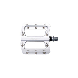 HT Components AN14A Nano Platform Pedals Body: Aluminum Spindle: Cr-Mo 9/16'' Silver