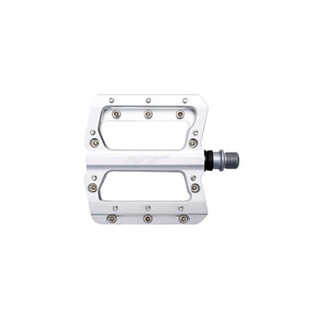 HT Components AN14A Nano Platform Pedals Body: Aluminum Spindle: Cr-Mo 9/16'' Silver