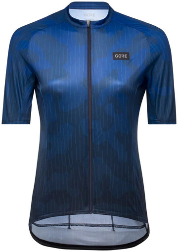 Gorewear Rain Camo Jersey - Women's Blue Large