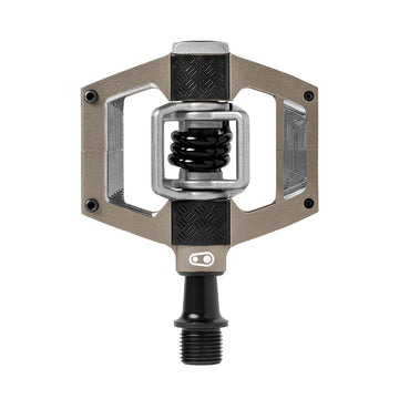 Crankbrothers Mallet Trail Pedals - Dual Sided Clipless Platform Aluminum 9/16" Champange
