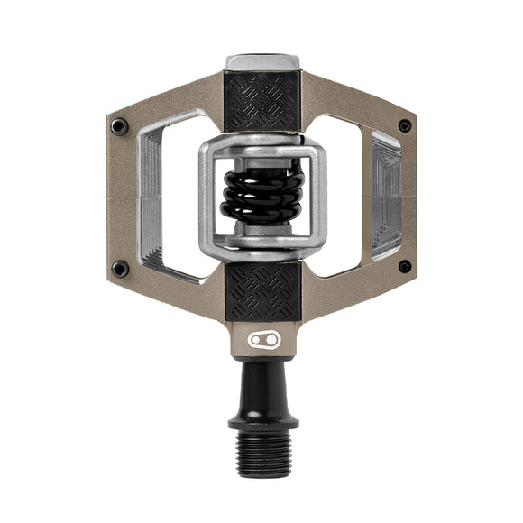 Crankbrothers Mallet Trail Pedals - Dual Sided Clipless Platform Aluminum 9/16" Champange