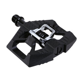 Crankbrothers Double Shot 1 Pedals - Single Side Clipless Platform Composite 9/16" BLK