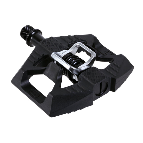 Crankbrothers Double Shot 1 Pedals - Single Side Clipless Platform Composite 9/16" BLK