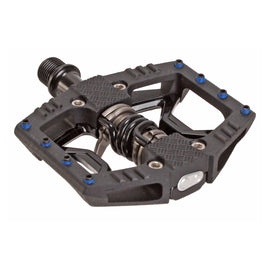 Crankbrothers Double Shot 3 Pedals - Single Side Clipless Platform Aluminum 9/16" BLK