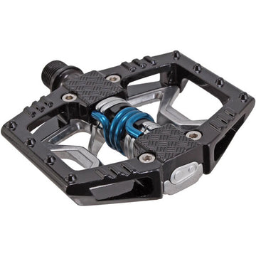 Crankbrothers Double Shot 2 Pedals - Single Side Clipless Platform Aluminum 9/16" BLK