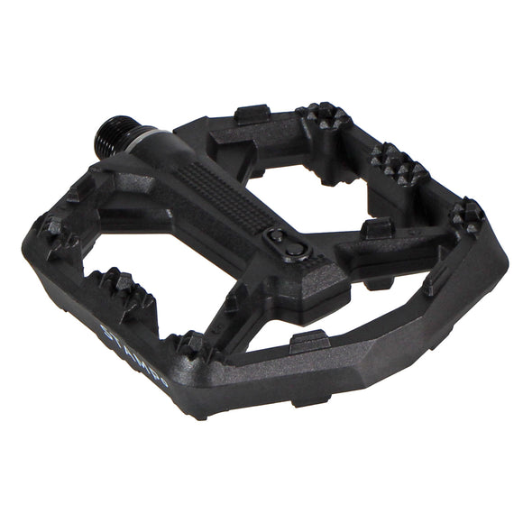 Crankbrothers Stamp 0 Pedals - Platform Composite 9/16" Black Large