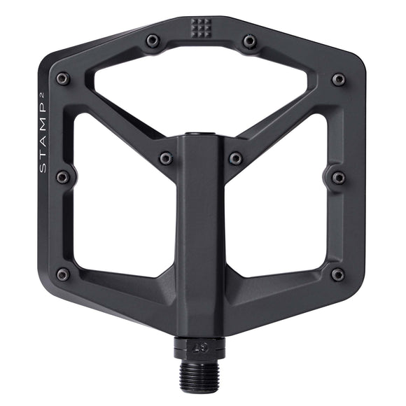 Crankbrothers Stamp 2 Pedals - Platform Aluminum 9/16" Black Large