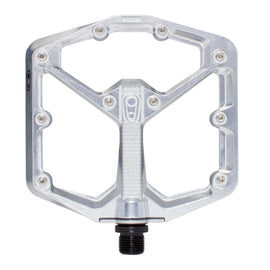 Crankbrothers Stamp 7 Pedals - Platform Aluminum 9/16" High Polish Silver Large