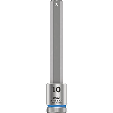 Wera Tool 3/8" 8740 B HF1 Zyklop Long Hex Bit Socket 10mm