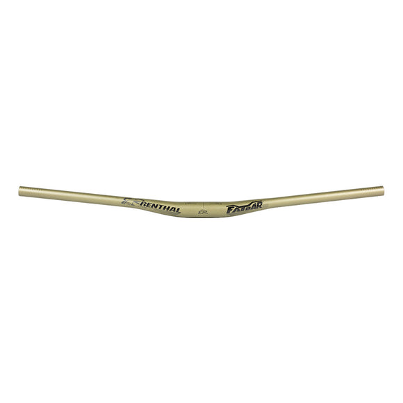 Renthal V3 Fatbar 35 MTB Handlebar Diameter: 35mm 800mm Rise: 10mm Gold