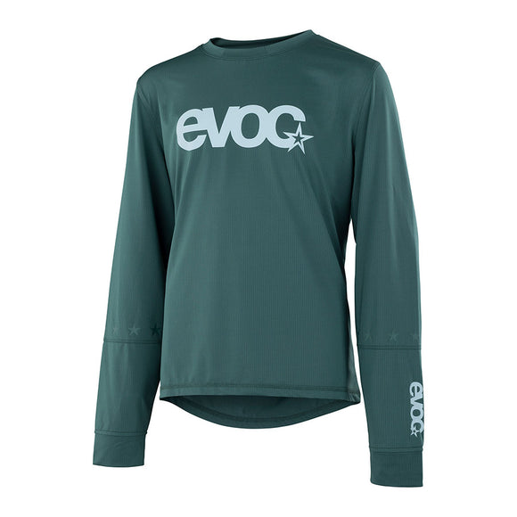 EVOC Kids Jersey Youth Jersey Long Sleeve Green JL