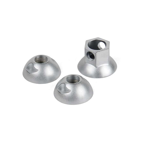 Pinhead M10 Solid Axle Locking Nuts