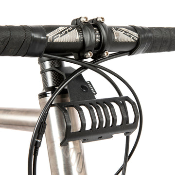 Restrap Bumper Bar Bag/Accessory Mount - Fits 1-1/8" Threadless Steerer Tubes BLK