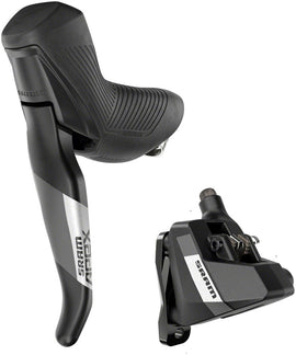 SRAM Apex Disc Brake Lever - Left/Rear Flat Mount 2-Piston 20mm Offset BLK A1