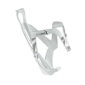 Elite Custom Race X Bottle Cage White Glossy/Gray
