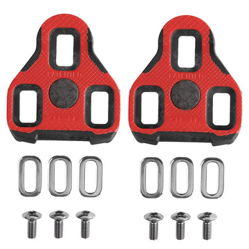 Exustar E-ARC11 Cleats Compatibility: Keo Grip Float: 7° Red