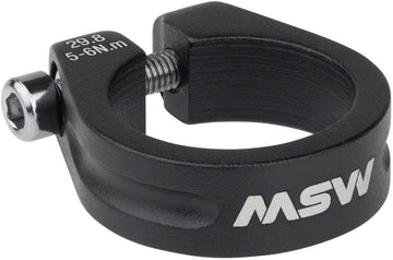 MSW Seatpost Clamp - 29.8mm Bolt-On Black