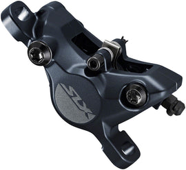 Shimano SLX BR-M7100 2-Piston Post-Mount Disc Brake Caliper Metal Pads Fins BLK