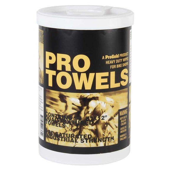 Pro Gold Products ProTowels Heavy Duty Wipes 90/Tub