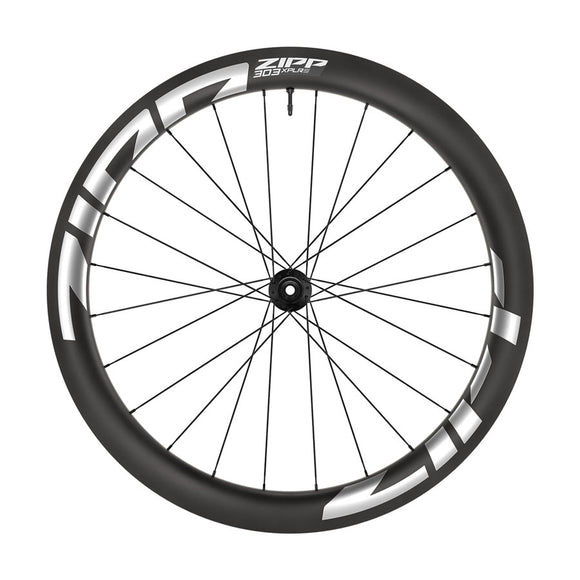 Zipp 303 XPLR S Front Wheel - 700 12 x 100mm Center-Lock Tubeless Carbon BLK/White 24H B1