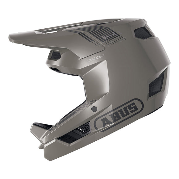 Abus HiDrop Full Face Helmet L 59 - 60cm Dust Grey