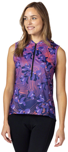 Terry Breakaway Mesh Sleeveless Jersey - Contour Medium
