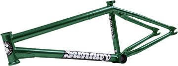 Sunday Silvawave BMX Frame - 21" TT  SeaWeed Green