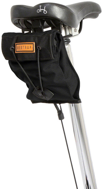 Restrap City Saddle Bag  - Small 1.2L Black