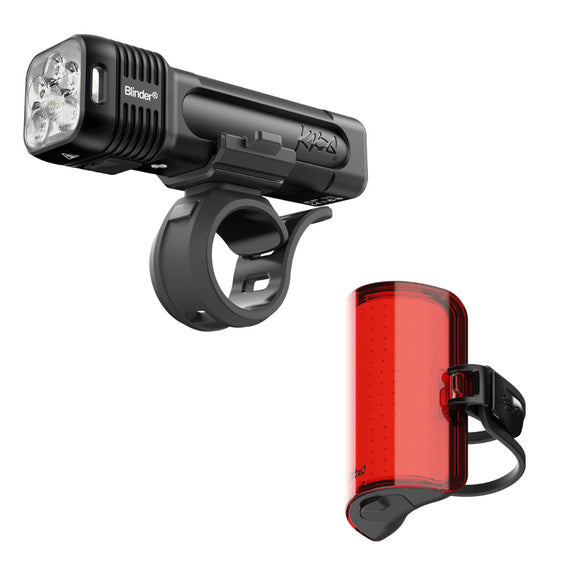 Knog Blinder 1400/Cobber Reflex Headlight/Taillight Set