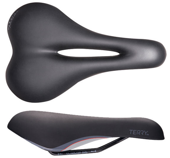 Terry Cite Y Gel Saddle - Chromoly Black Men's