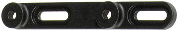 Ortlieb 64mm Water Bottle Mount Offset-Plate - Black