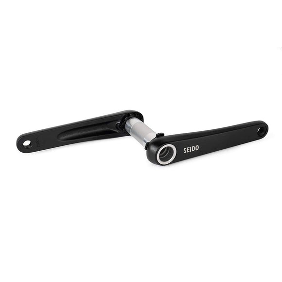 Seido Lyer Crankset Spindle: 30mm 30mm 170mm Black Road Disc Set