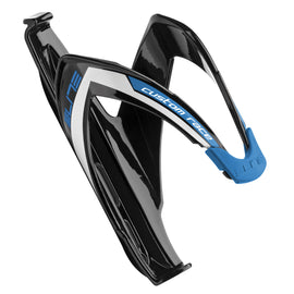 Elite Custom Race Bottle Cage Black/Blue  
