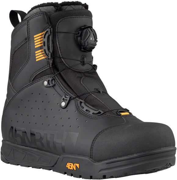 45NRTH Wolvhammer BOA Cycling Boot - Black Size 37