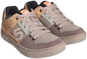Five Ten Freerider Flat Shoes - Women's Wonder Taupe/Ftwr White/Acid Orange 8.5