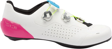SIDI Genius X WYVE Road Shoes - Men's White Fluo 40