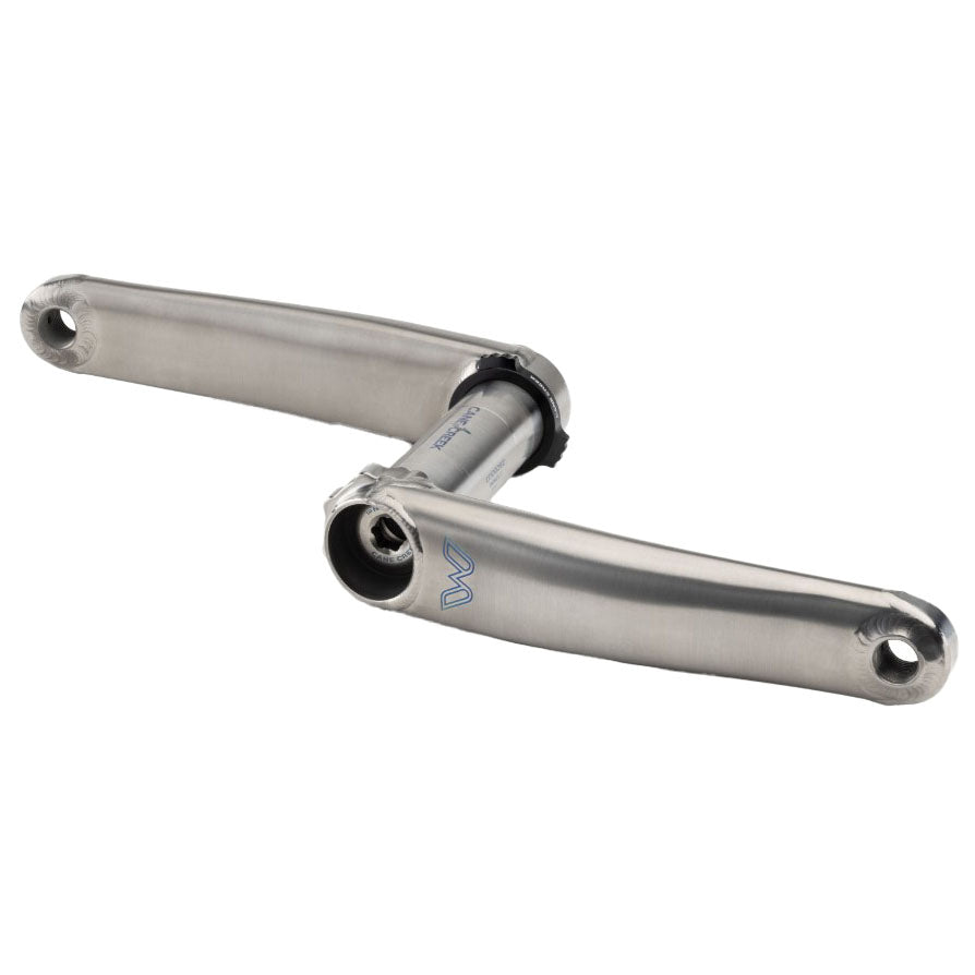 Cane Creek eeWings Mountain Titanium Crankset - 170mm 8-Bolt Direct Mount 30mm Spindle Brushed Titanium