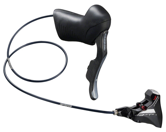 FSA K-Force WE Shift/Brake Lever Hydraulic Actuation Left Side Flat Mount Caliper – BLK