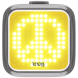 Knog Blinder Light Peace Pattern Front Black